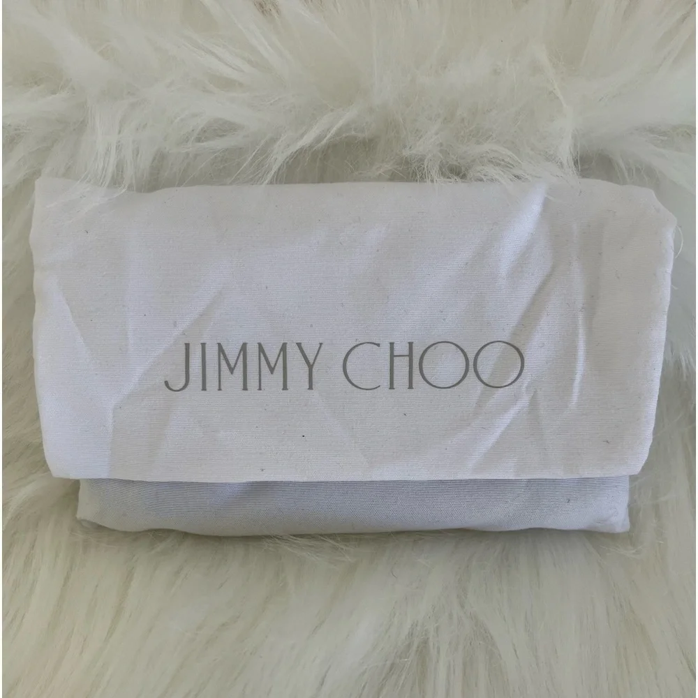 Jimmy Choo Regina Zip-around Card Wallet Dust Bag BNWOT Cobalt